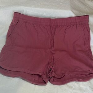 Frank & Oak Mauve Pink Women's Casual Shorts
